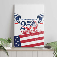 United States 250th Anniversary Canvas Wall Art USA 4th Of July Proud - Wonder Print Shop