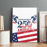 United States 250th Anniversary Canvas Wall Art USA 4th Of July Proud - Wonder Print Shop