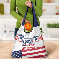 United States 250th Anniversary Grocery Bag USA 4th Of July Proud - Wonder Print Shop