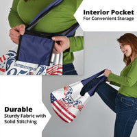 United States 250th Anniversary Grocery Bag USA 4th Of July Proud - Wonder Print Shop