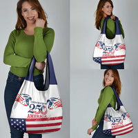 United States 250th Anniversary Grocery Bag USA 4th Of July Proud - Wonder Print Shop