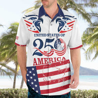 Personalized United States 250th Anniversary Hawaiian Shirt USA 4th Of July Proud - Wonder Print Shop