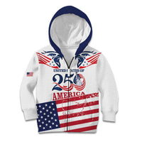 Personalized United States 250th Anniversary Kid Hoodie USA 4th Of July Proud - Wonder Print Shop