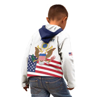 Personalized United States 250th Anniversary Kid Hoodie USA 4th Of July Proud - Wonder Print Shop