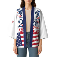 Personalized United States 250th Anniversary Kimono USA 4th Of July Proud - Wonder Print Shop