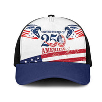 United States 250th Anniversary Mesh Trucker Cap USA 4th Of July Proud - Wonder Print Shop