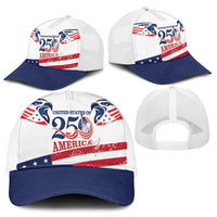 United States 250th Anniversary Mesh Trucker Cap USA 4th Of July Proud - Wonder Print Shop