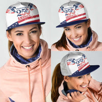 United States 250th Anniversary Mesh Trucker Cap USA 4th Of July Proud - Wonder Print Shop