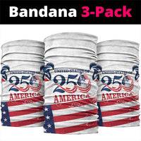 United States 250th Anniversary Neck Gaiter USA 4th Of July Proud - Wonder Print Shop