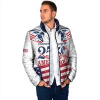 Personalized United States 250th Anniversary Padded Jacket USA 4th Of July Proud - Wonder Print Shop