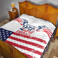 United States 250th Anniversary Quilt USA 4th Of July Proud - Wonder Print Shop