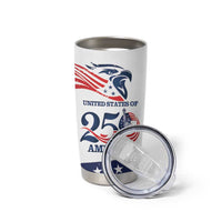 Personalized United States 250th Anniversary Tumbler Cup USA 4th Of July Proud - Wonder Print Shop