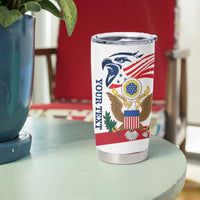 Personalized United States 250th Anniversary Tumbler Cup USA 4th Of July Proud - Wonder Print Shop