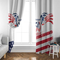 United States 250th Anniversary Window Curtain USA 4th Of July Proud - Wonder Print Shop
