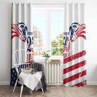 United States 250th Anniversary Window Curtain USA 4th Of July Proud - Wonder Print Shop