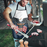 United States 4th Of July Apron 250 Years Of Freedom USA Power Eagle - Wonder Print Shop