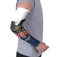Personalized United States 4th Of July Arm Sleeves 250 Years Of Freedom USA Power Eagle - Wonder Print Shop