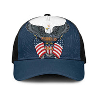 United States 4th Of July Baseball Net Cap 250 Years Of Freedom USA Power Eagle - Wonder Print Shop