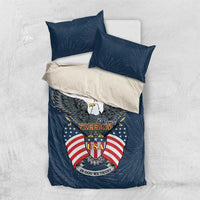 United States 4th Of July Bedding Set 250 Years Of Freedom USA Power Eagle - Wonder Print Shop