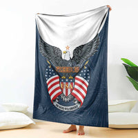 United States 4th Of July Blanket 250 Years Of Freedom USA Power Eagle - Wonder Print Shop