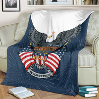 United States 4th Of July Blanket 250 Years Of Freedom USA Power Eagle - Wonder Print Shop