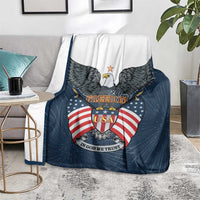United States 4th Of July Blanket 250 Years Of Freedom USA Power Eagle - Wonder Print Shop
