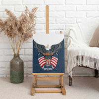 United States 4th Of July Canvas Wall Art 250 Years Of Freedom USA Power Eagle - Wonder Print Shop
