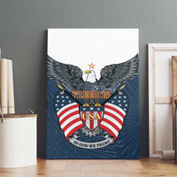United States 4th Of July Canvas Wall Art 250 Years Of Freedom USA Power Eagle - Wonder Print Shop