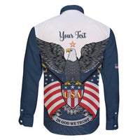 Personalized United States 4th Of July Family Matching Long Sleeve Bodycon Dress and Hawaiian Shirt 250 Years Of Freedom USA Power Eagle - Wonder Print Shop