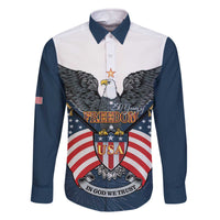 Personalized United States 4th Of July Family Matching Off The Shoulder Long Sleeve Dress and Hawaiian Shirt 250 Years Of Freedom USA Power Eagle - Wonder Print Shop
