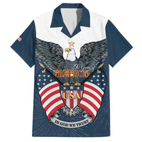 Personalized United States 4th Of July Family Matching Tank Maxi Dress and Hawaiian Shirt 250 Years Of Freedom USA Power Eagle - Wonder Print Shop