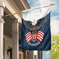 United States 4th Of July Garden Flag 250 Years Of Freedom USA Power Eagle - Wonder Print Shop
