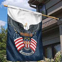 United States 4th Of July Garden Flag 250 Years Of Freedom USA Power Eagle - Wonder Print Shop