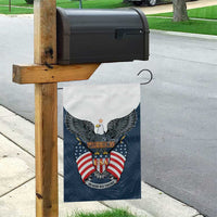 United States 4th Of July Garden Flag 250 Years Of Freedom USA Power Eagle - Wonder Print Shop