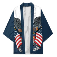 Personalized United States 4th Of July Kimono 250 Years Of Freedom USA Power Eagle - Wonder Print Shop
