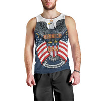 Personalized United States 4th Of July Men Tank Top 250 Years Of Freedom USA Power Eagle - Wonder Print Shop