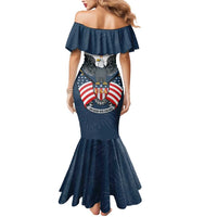 Personalized United States 4th Of July Mermaid Dress 250 Years Of Freedom USA Power Eagle - Wonder Print Shop