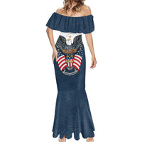 Personalized United States 4th Of July Mermaid Dress 250 Years Of Freedom USA Power Eagle - Wonder Print Shop