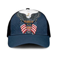 United States 4th Of July Mesh Trucker Cap 250 Years Of Freedom USA Power Eagle - Wonder Print Shop