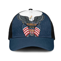 United States 4th Of July Mesh Trucker Cap 250 Years Of Freedom USA Power Eagle - Wonder Print Shop