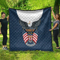 United States 4th Of July Quilt 250 Years Of Freedom USA Power Eagle - Wonder Print Shop