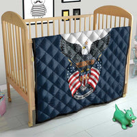 United States 4th Of July Quilt 250 Years Of Freedom USA Power Eagle - Wonder Print Shop