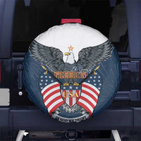 United States 4th Of July Spare Tire Cover 250 Years Of Freedom USA Power Eagle - Wonder Print Shop