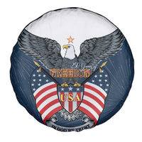 United States 4th Of July Spare Tire Cover 250 Years Of Freedom USA Power Eagle - Wonder Print Shop