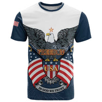 Personalized United States 4th Of July T Shirt 250 Years Of Freedom USA Power Eagle - Wonder Print Shop