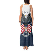 Personalized United States 4th Of July Tank Maxi Dress 250 Years Of Freedom USA Power Eagle - Wonder Print Shop