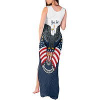 Personalized United States 4th Of July Tank Maxi Dress 250 Years Of Freedom USA Power Eagle - Wonder Print Shop