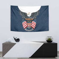 United States 4th Of July Tapestry 250 Years Of Freedom USA Power Eagle - Wonder Print Shop