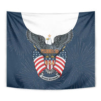 United States 4th Of July Tapestry 250 Years Of Freedom USA Power Eagle - Wonder Print Shop