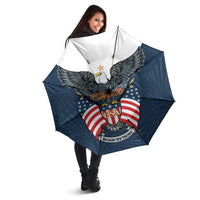 United States 4th Of July Umbrella 250 Years Of Freedom USA Power Eagle - Wonder Print Shop